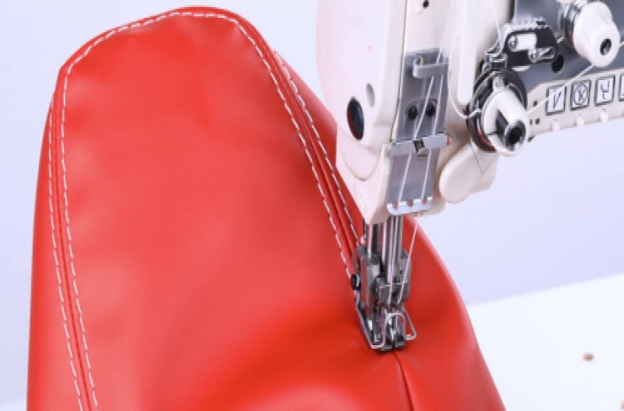 直驅柱式雙針綜合送料縫紉機