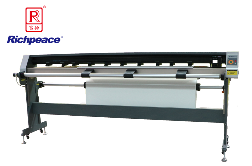 富怡立式噴切一體機